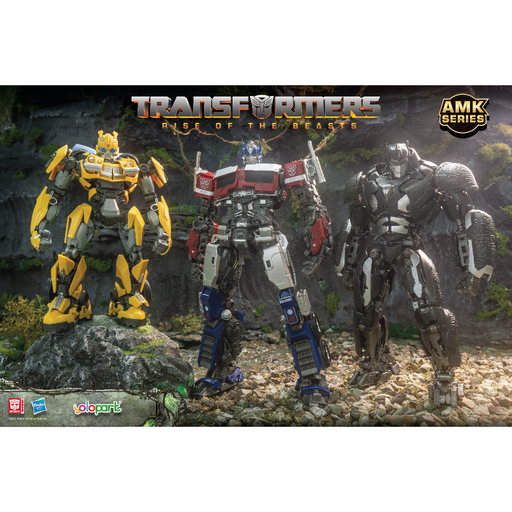 YOLOPARK Transformers Rise of the Beasts Action Figure Optimus Prime /Bumblebee/Optimus Primal PVC Model Kits Lazada PH