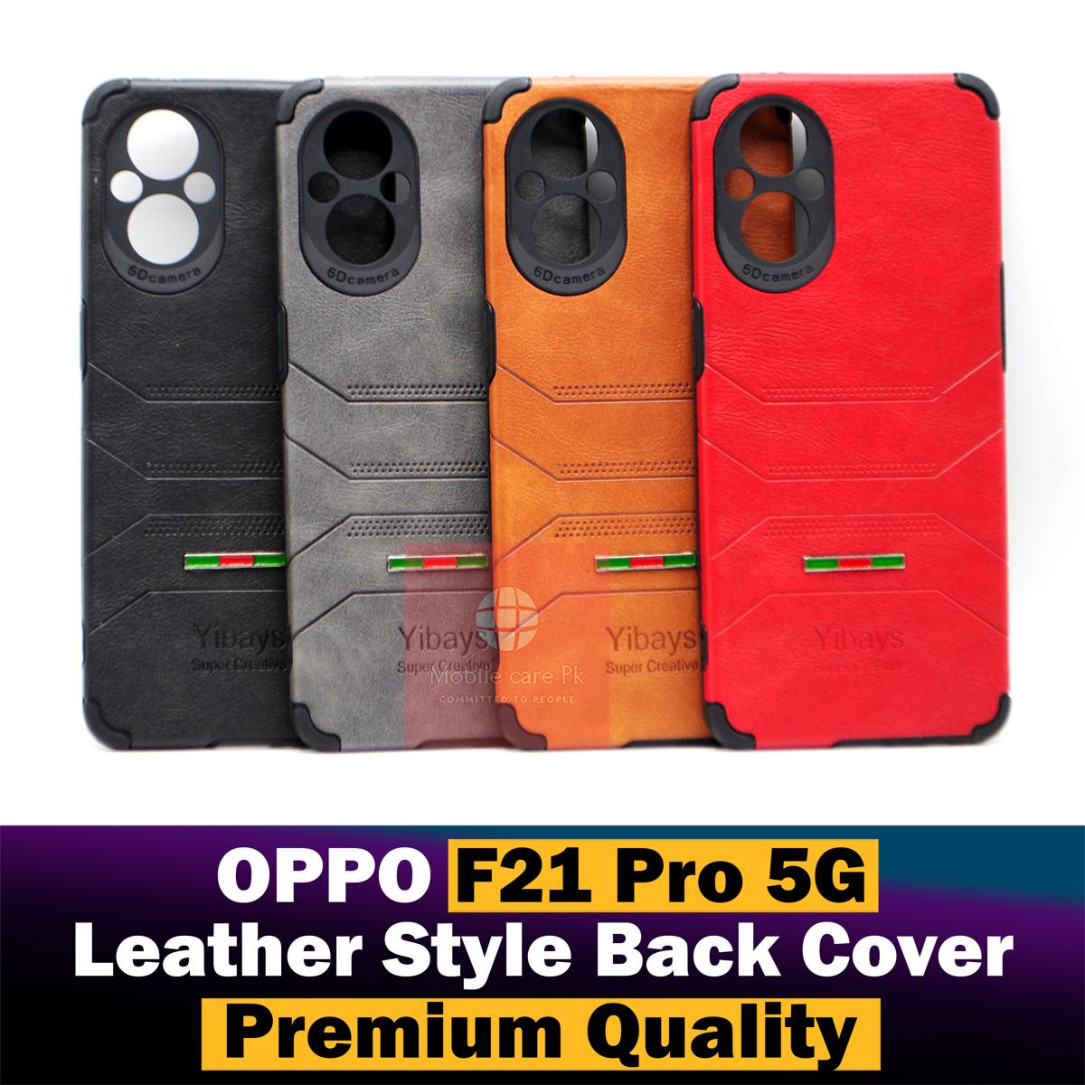 Oppo F21 Pro 5G Back Cover Soft Leather Case For Oppo F21 Pro 5G
