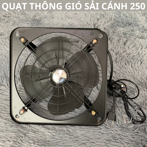 Quạt hút mùi - Quạt thông gió tản nhiệt . Sải cánh 250