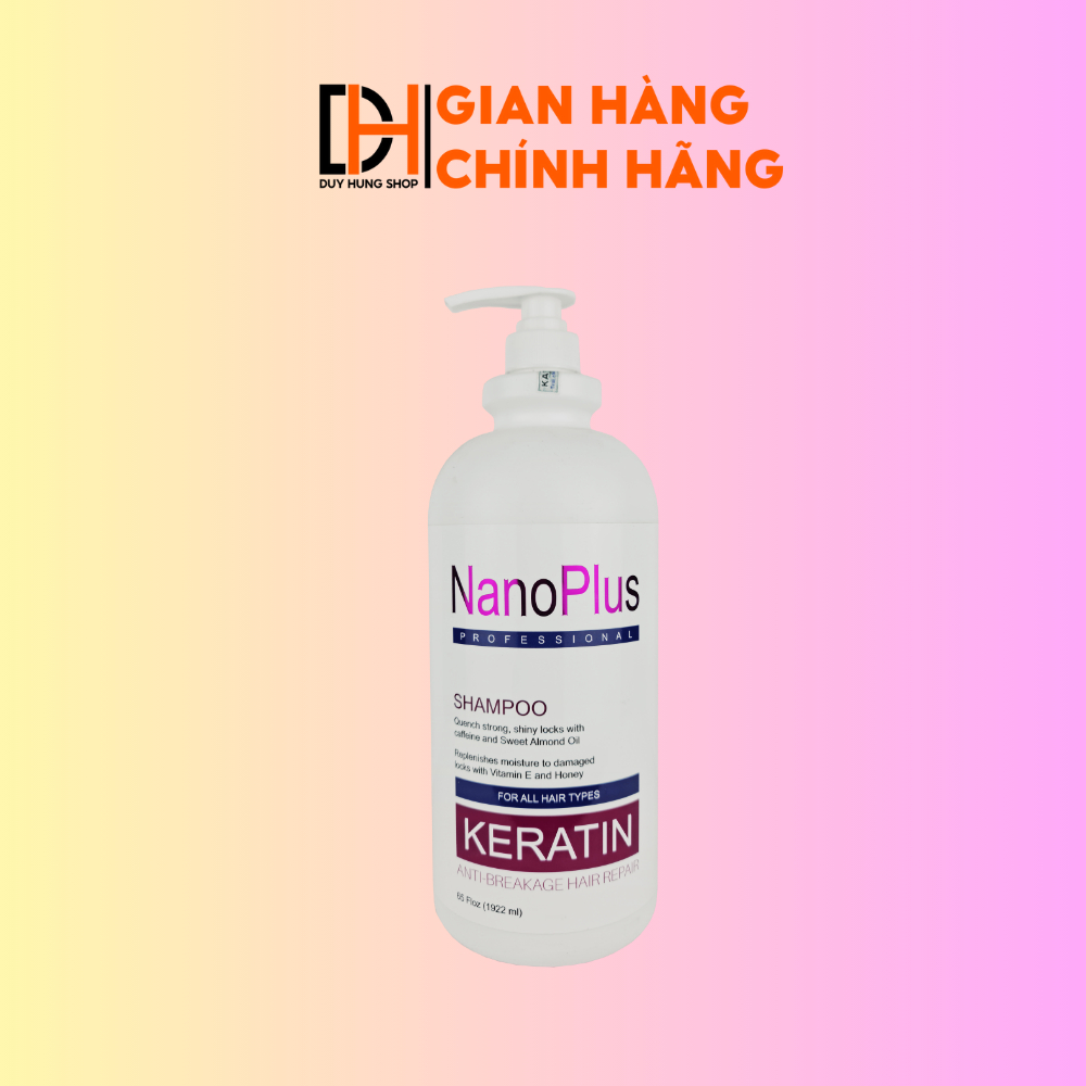 [Duy Hung Shop] Cặp Dầu Gội Xả Siêu Thơm Siêu Mượt Tóc Nano PLus Collagen 2000ml