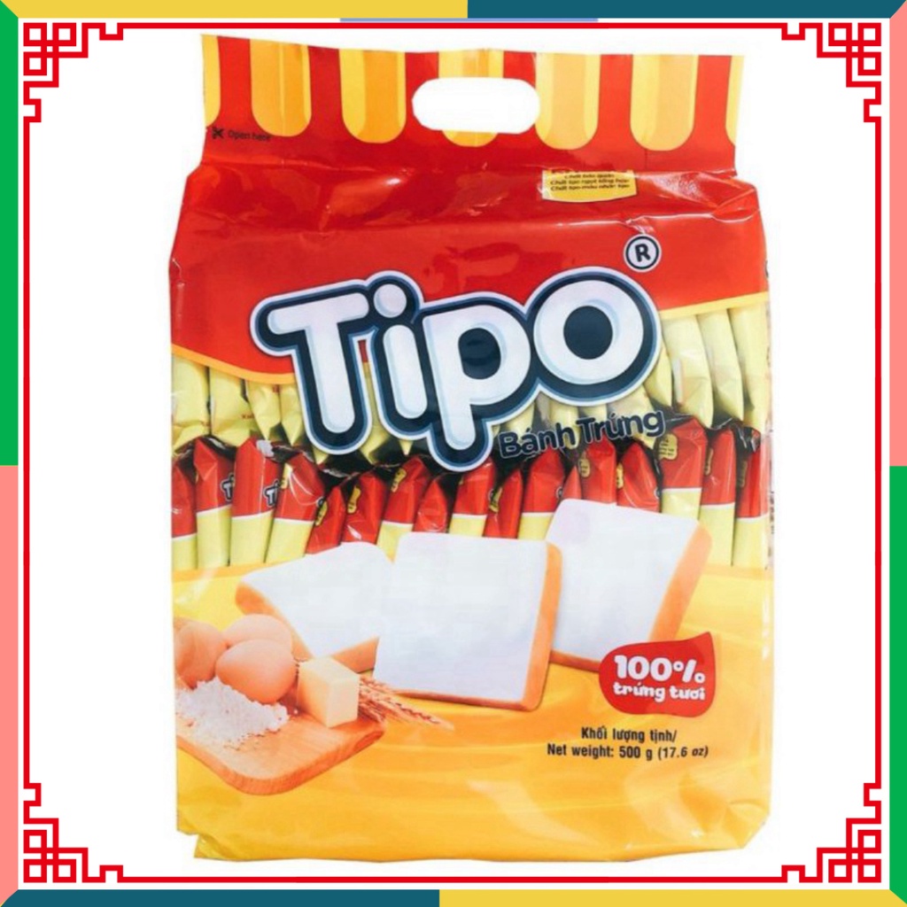 Bánh Trứng Tipo Túi 500g ( Đại lý Ngọc Toản)