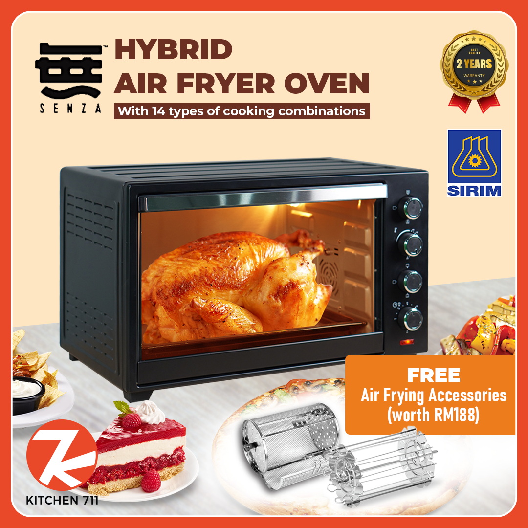 SENZA Hybrid Air Fryer Oven SZAOP30A Lazada