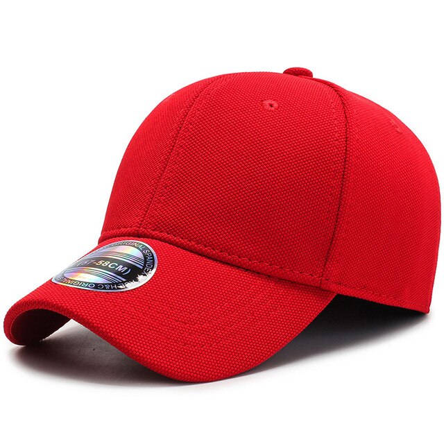 New Stretch Men Woman Fitted Closed Elasticity Flexible Flex Hiphop Caps Hats Fit Visor NY Baseball Snapback Blank Solid Era