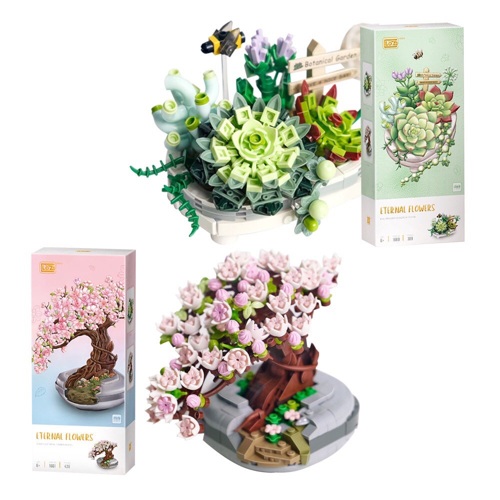 Bộ đồ chơi lắp ráp mô hình hoa Anh Đào mini 1661