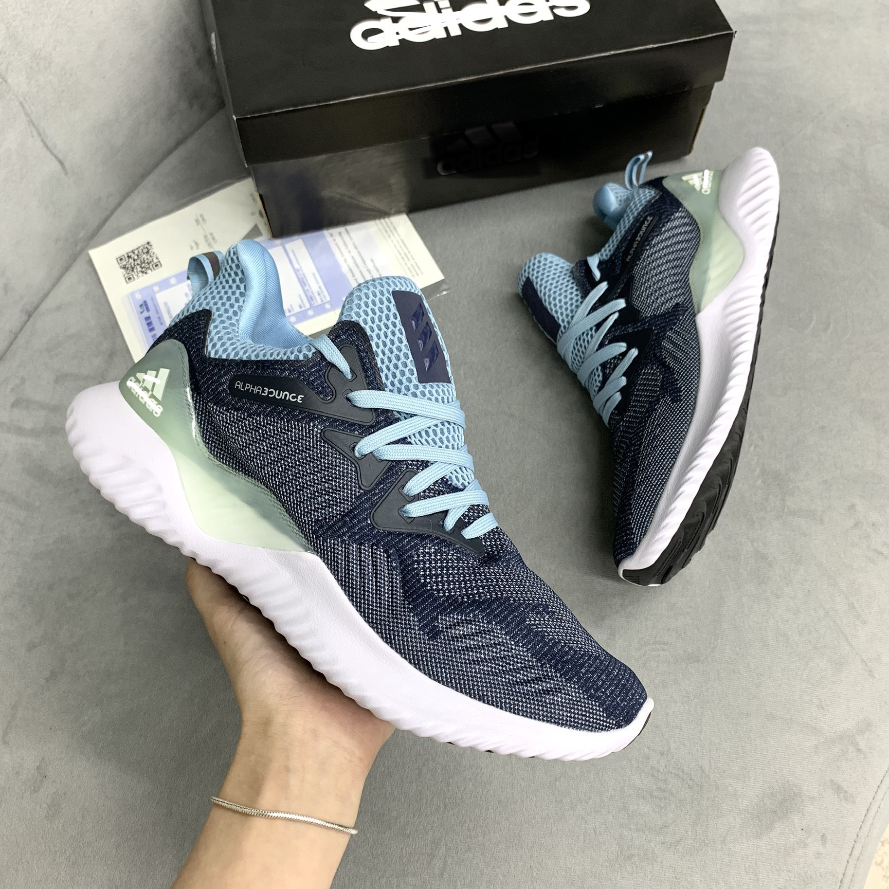 Giày Thể Thao Alpha 6 Màu Nam , Nữ Cao Cấp [Full Box]
