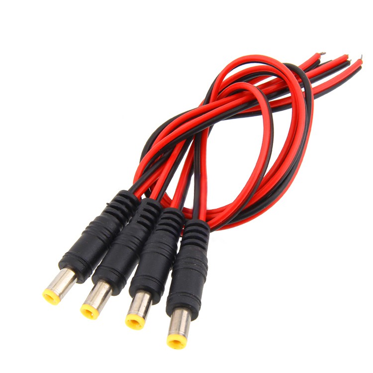 Dây rắc nguồn cam DC Camera (Jack Đực)