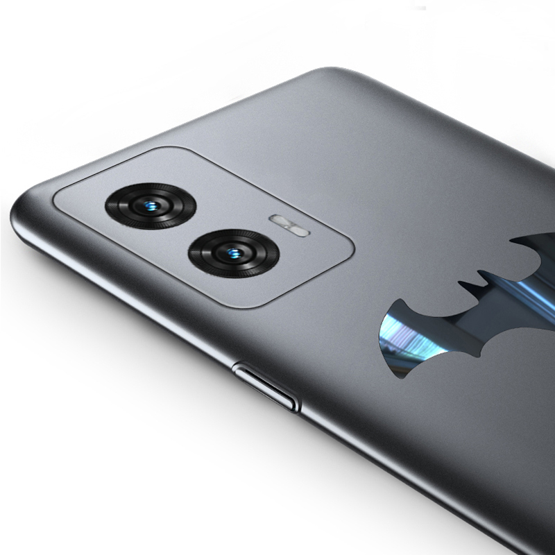 Phone case Motorola G85 Smooth Metal Bat Man Marvel DC Design Protector Back Cover Moto G85 Case. 