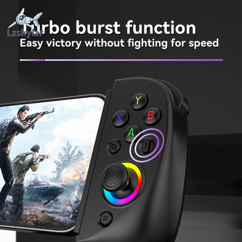 【Hàng có sẵn】 miếng đệm cần điều khiển Điều khiển chơi game kéo dài không dây D8 Tương thích với tay cầm chơi game công tắc điện thoại Iphone Android