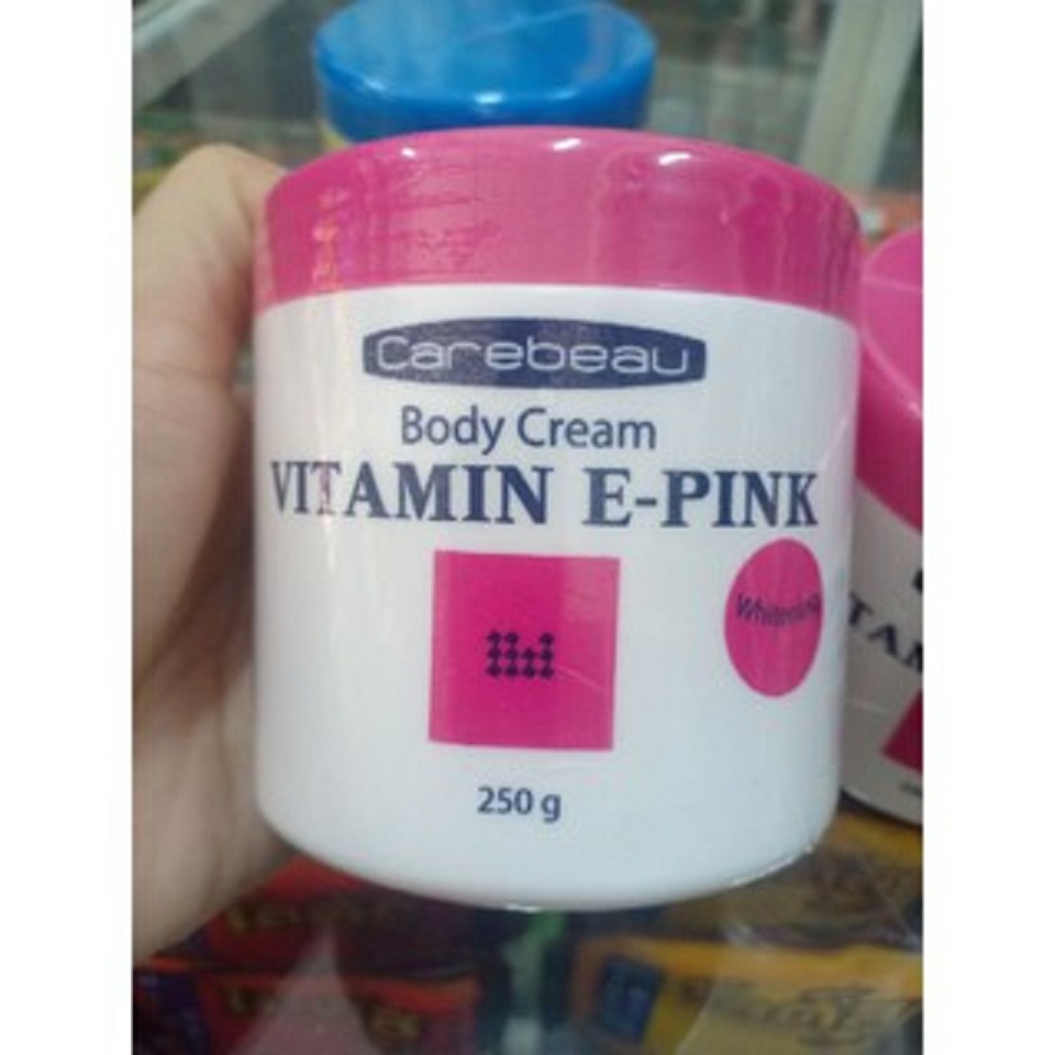 KEM DƯỠNG ẨM TRẮNG DA CAREBEAU VITAMIN E Thái Lan 250g