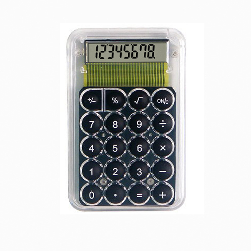 Cute Silent Calculator Mini Version Learning Auxiliary Small Portable Calculator Jing