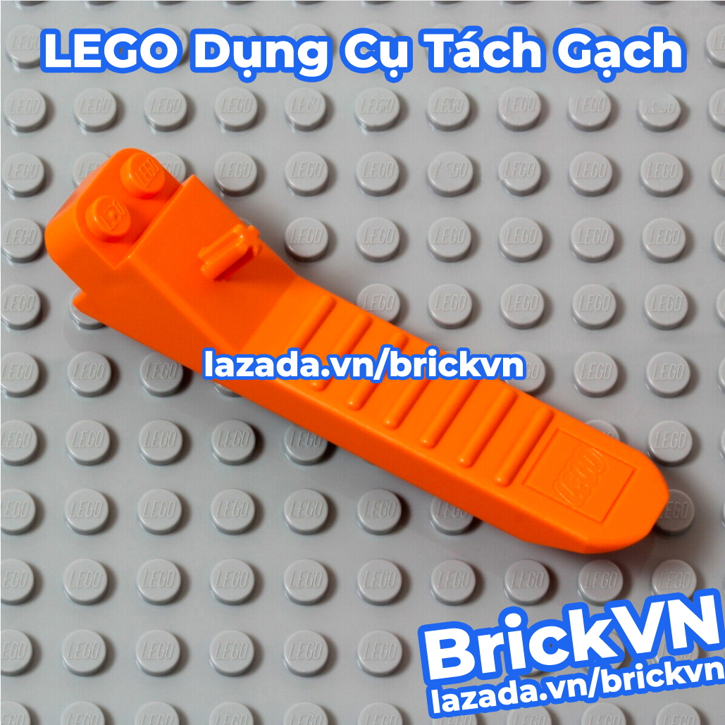 LEGO Separator - Human Tool Brick and Axle Separator Remover Piece, Orange [1x New Genuine]