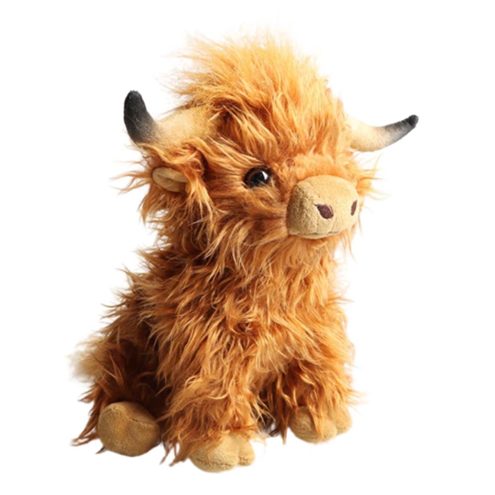 highland cow plush animal