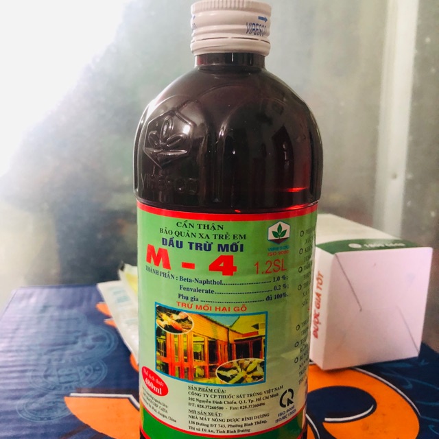 Dầu trừ mối m 4 – diệt mối tận gốc m4