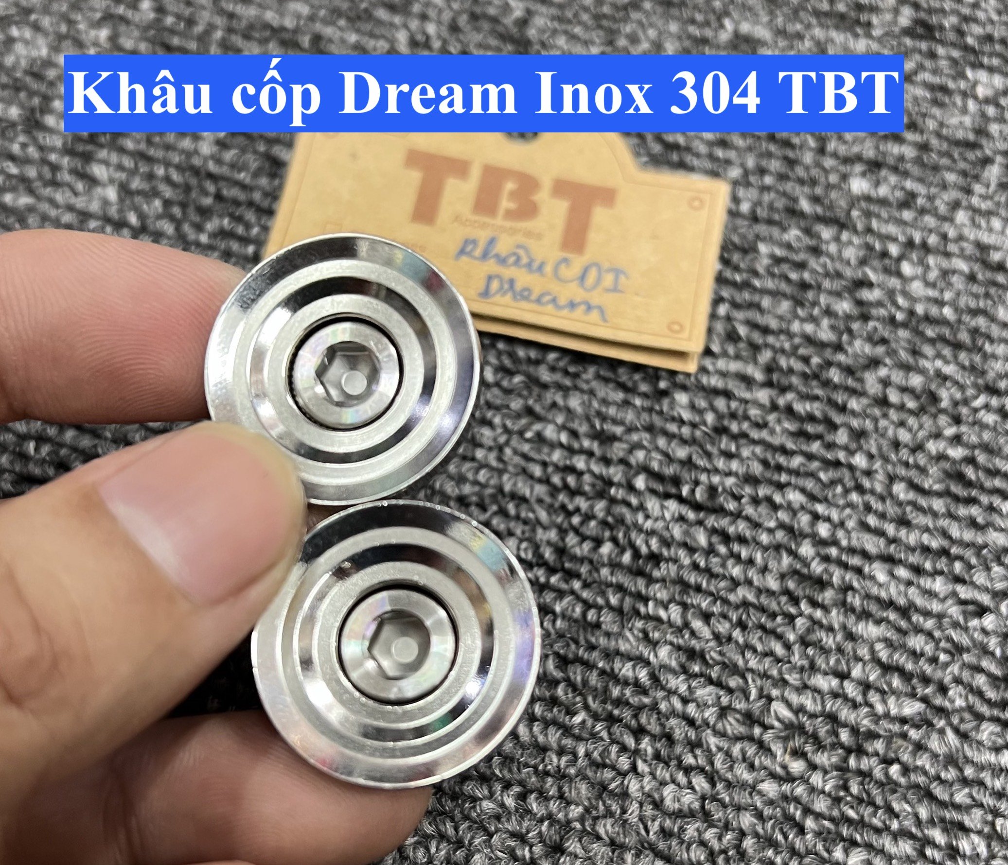 Khâu cốp Dream Inox 304 TBT- bộ 2 con