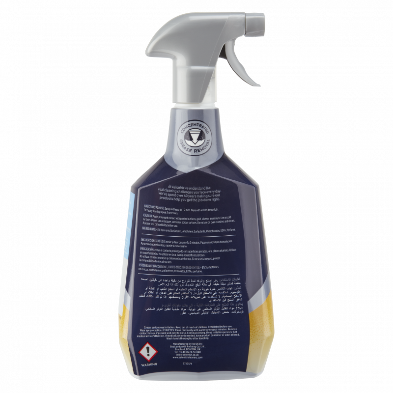 [HCM]BÌNH XỊT TẨY DẦU MỠ & CHÁY KHÉT ASTONISH C6750