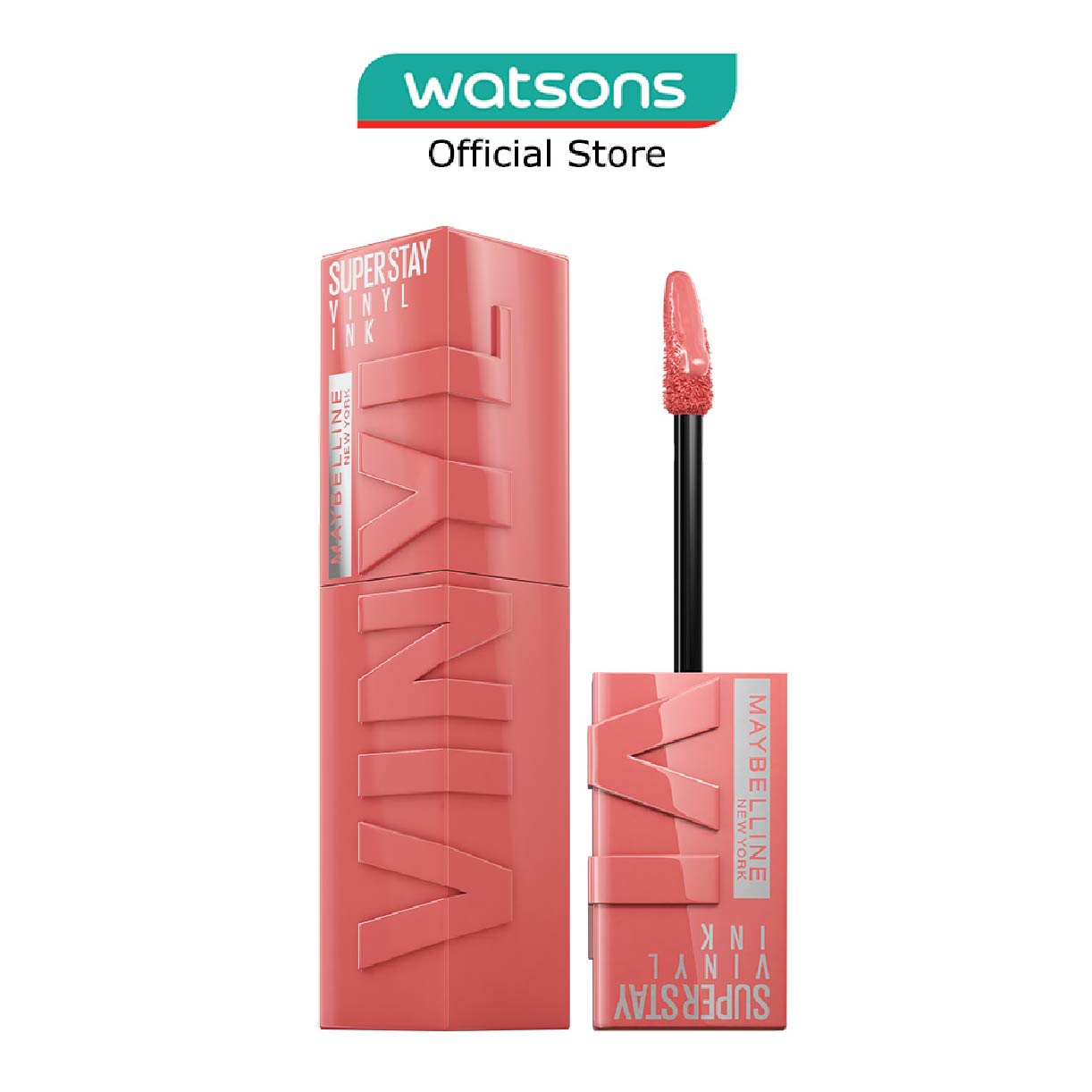 MAYBELLINE Superstay Vinyl Ink Charmed 100 (16hrs Longwear + Smudge ...