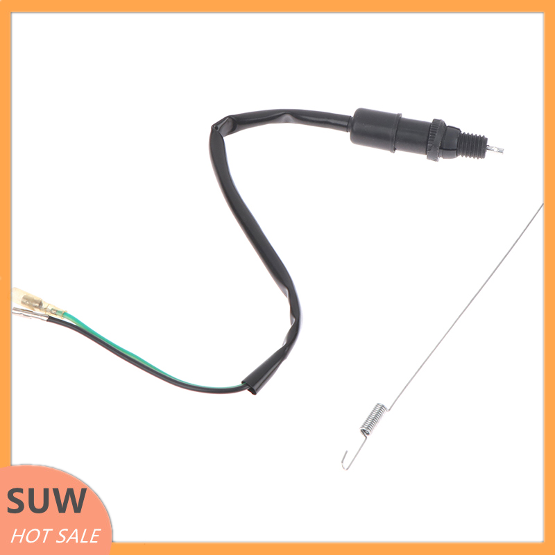 🛵 SUW 1 Bộ công tắc phanh sau công tắc phanh sau đèn phanh trống xe máy + lò xo