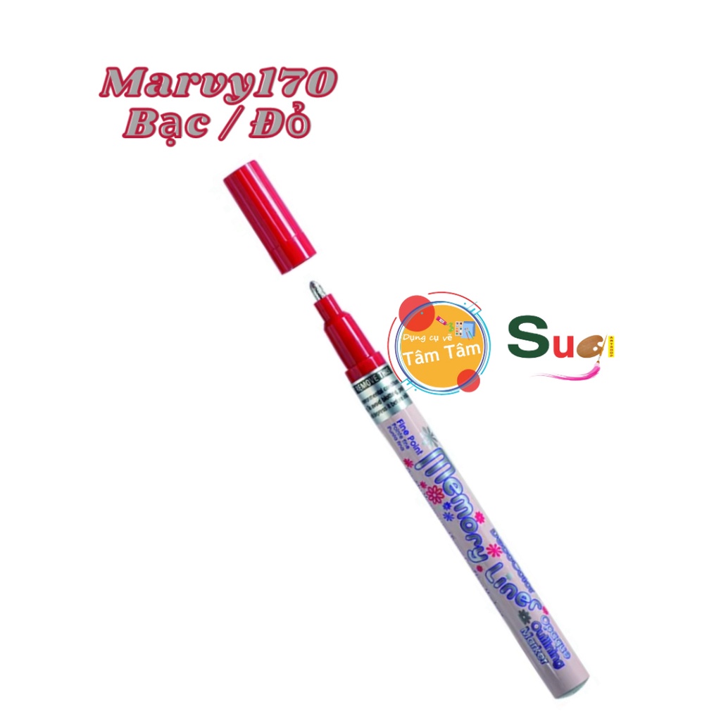 Bút Sơn BẠC VIỀN MÀU Marvy Uchida 170