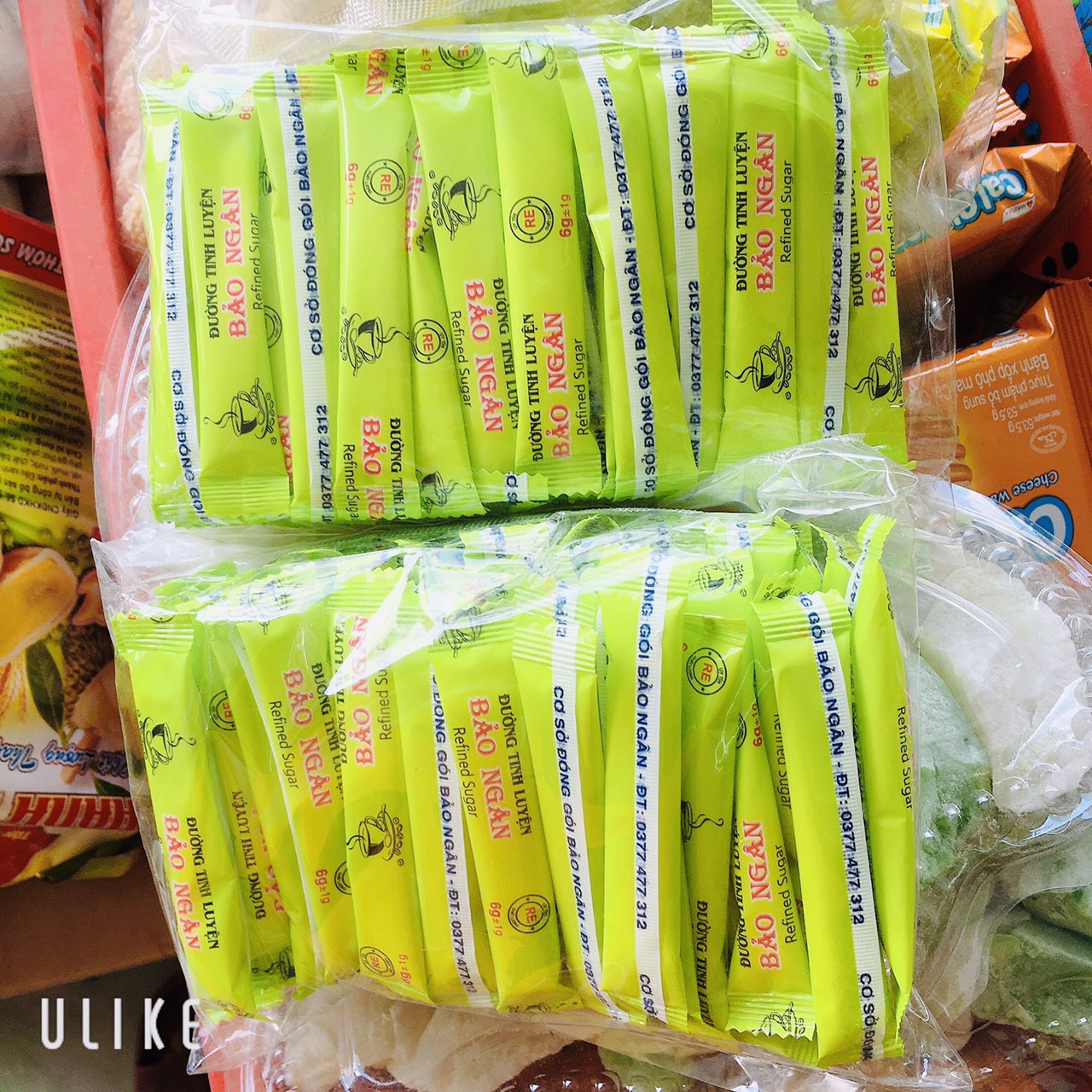 Combo 50 Gói Đường Que Cà Phê 6gr