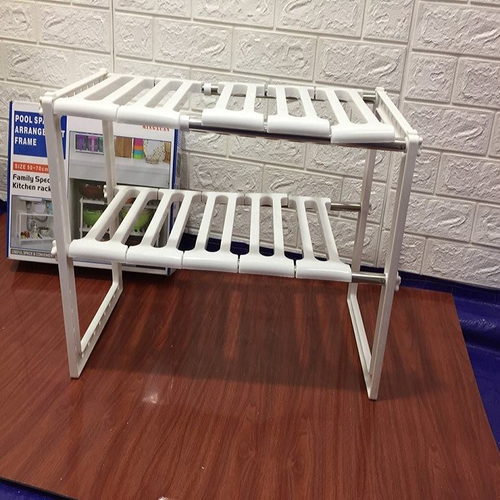 Kệ gầm bếp đa năng 2 tầng.