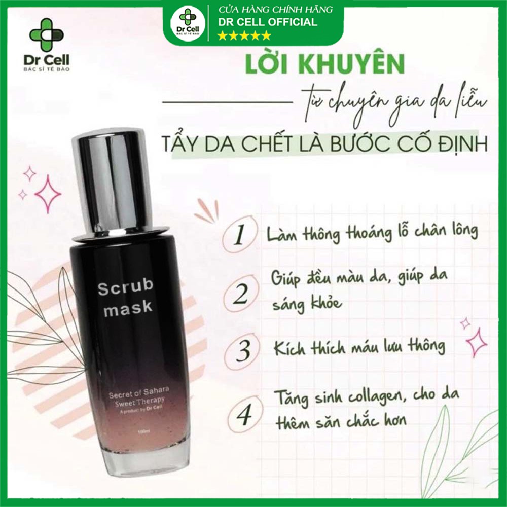 Tẩy da chết Scrub Mask Dr Cell
