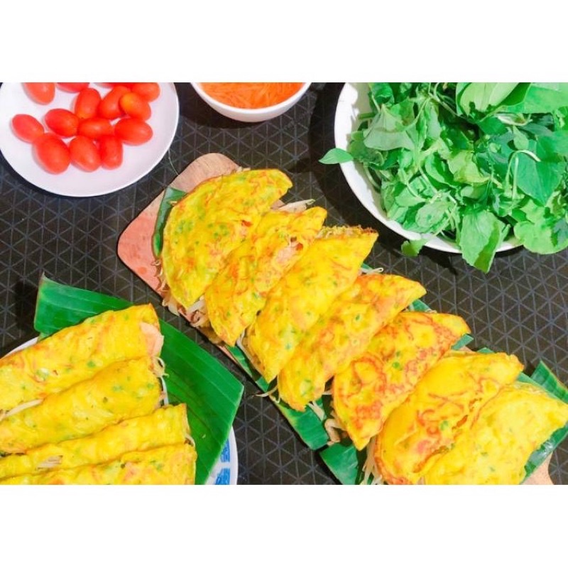 Bột Bánh Xèo Hương Xưa 500gr ( Nguyên Liệu Làm Bánh )