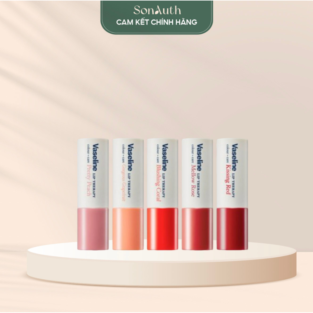 Son dưỡng Vaseline Lip Therapy Colour + Care (bản Hàn đủ bill)