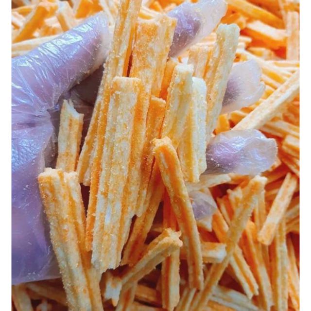 500g Khoai Tây Que Phô Mai Bò Đội Nón