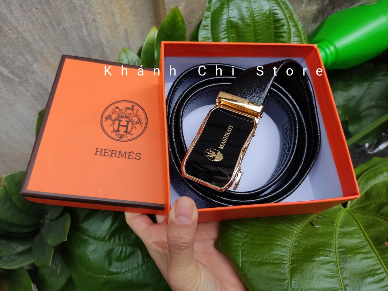 [Full Box] thắt lưng cá sấu kèm hộp cao cấp