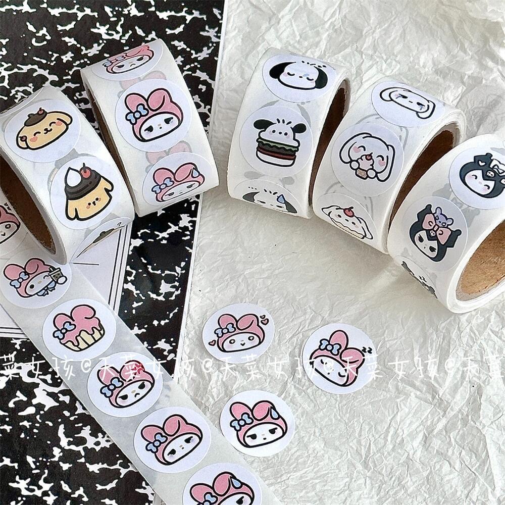 Childlike bộ 200 miếng dán trang trí hình chú chó sanrio dễ thương