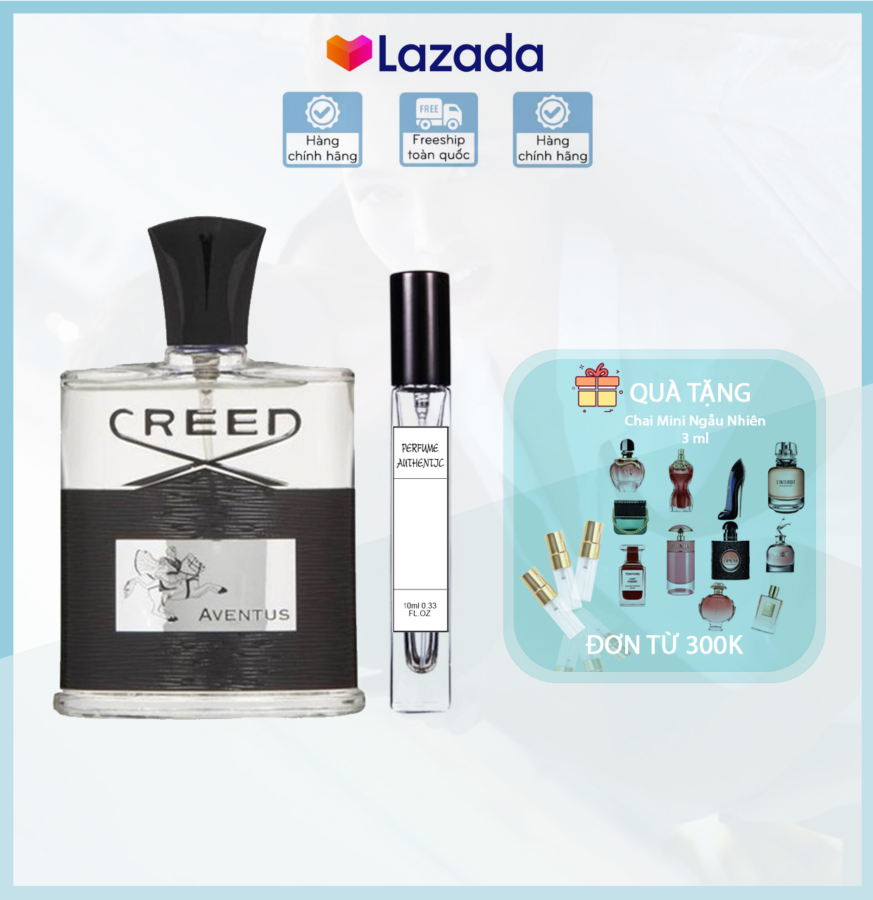 [chai chiết] Nước hoa nam Aventus Creed