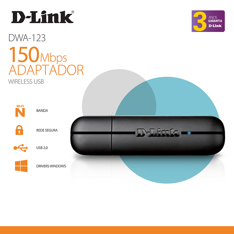 Bộ Thu Sóng Usb WiFi DLink DWA 123