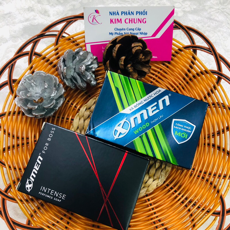Cục xà phòng tắm Xmen nước hoa 90g (Xmen for Boss 75g)
