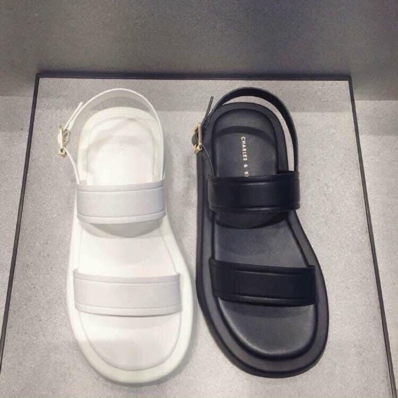Giày sandal nữ quay dán đế êm chân