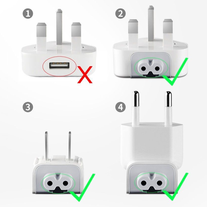 Portable USB C Travel Plug Charging Fast Charger Adapter for