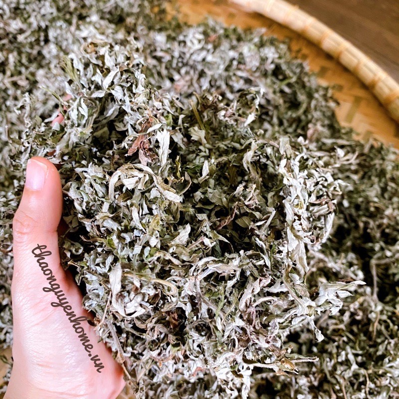 Lá ngải cứu khô