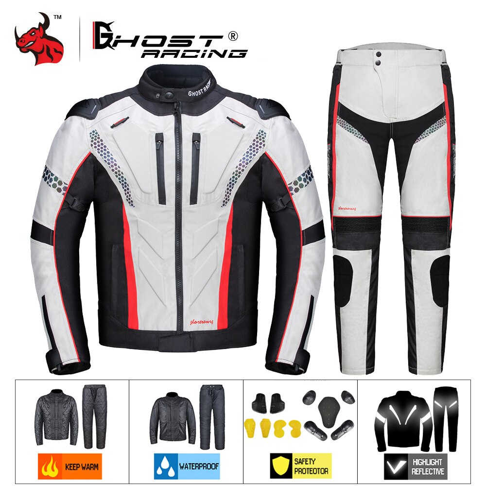 HEROBIKER Breathable Motorcycle Equipment Windproof Racing Jacket