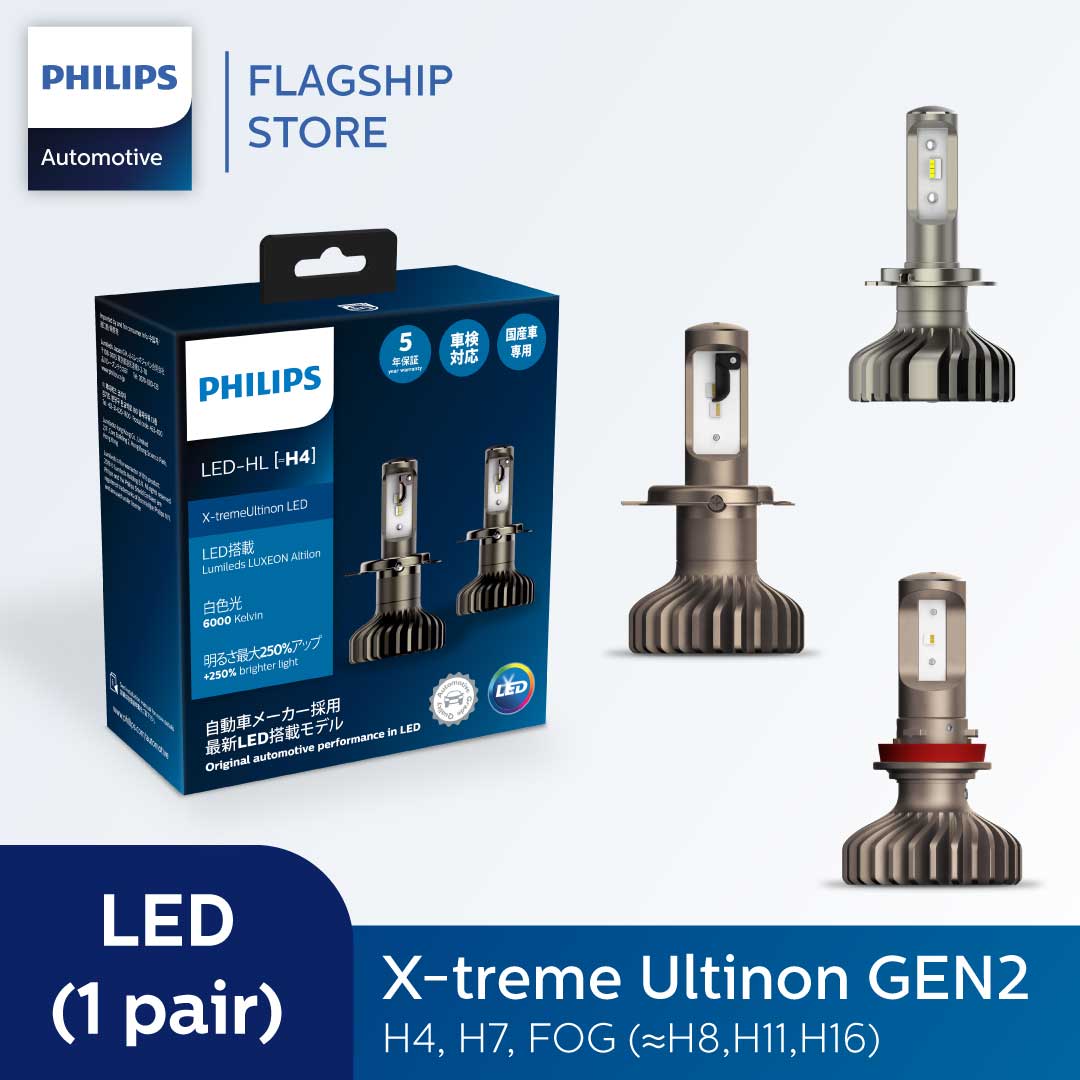 H7 Philips Ultinon Pro9100 HL LED Headlights (Pair)