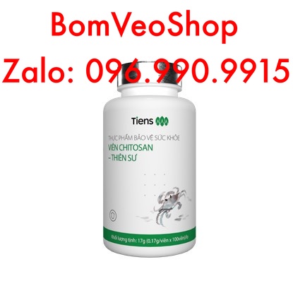 Chitosan Thiên_Sư_Tiens 100 Viên BomVeoShop