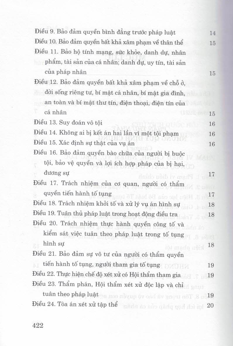 Bộ Luật Tố Tụng Hình Sự (Hiện Hành)(Sửa Đổi, Bổ Sung Năm 2021)