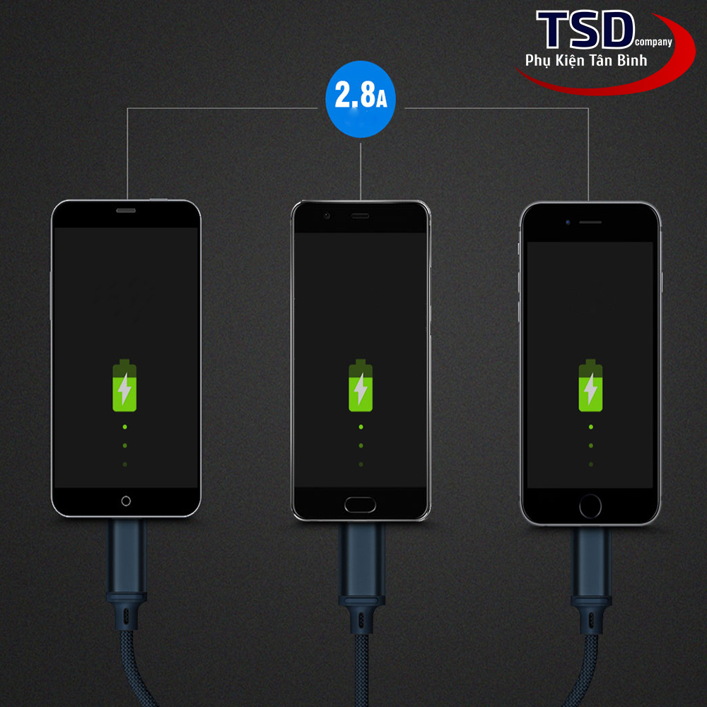 Cáp Đa Năng 3 Đầu Remax RC-131TH Chính Hãng ( Lightning - Micro USB - Type C )