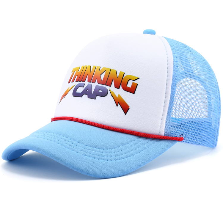 Iarheva6 Stranger Things 4 Hat Strange Tale Male Lead Same Mesh Hat Female Summer New Baseball Hat