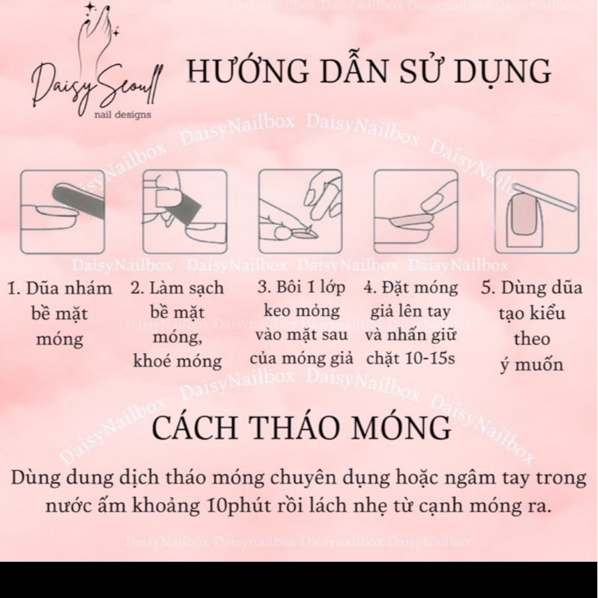 Nails thiết kế sang chảnh đính đá mã 357