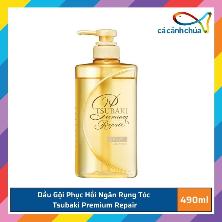 Shampoo, oil discharge recovery damaged and prevent hair loss Tsubaki premium repair 490ml-Japan