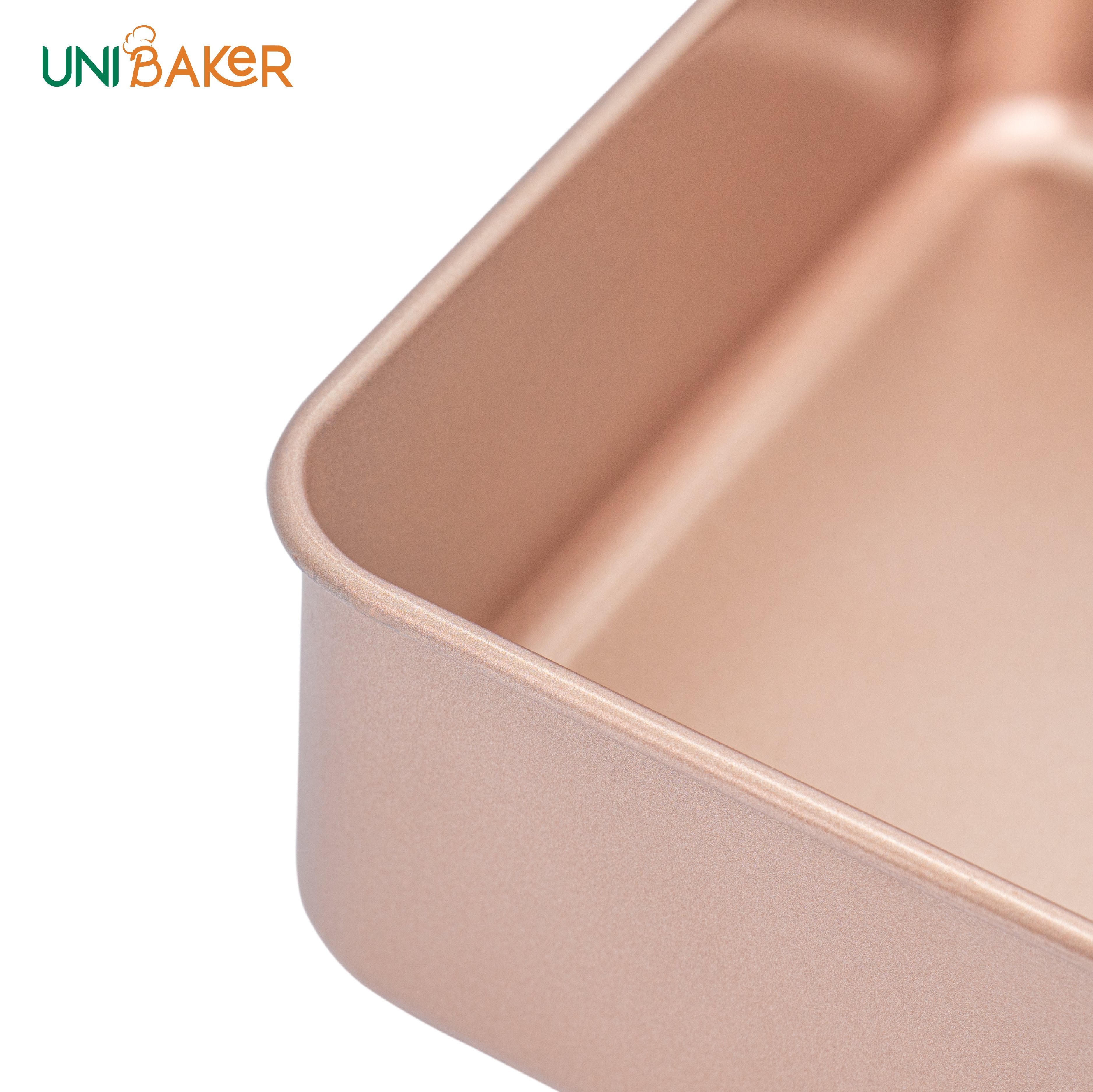 Khay nướng vuông thành cao Unibaker