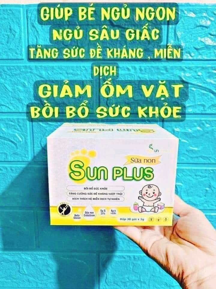 Combo SunPlus Sữa non + men sữa cao cấp