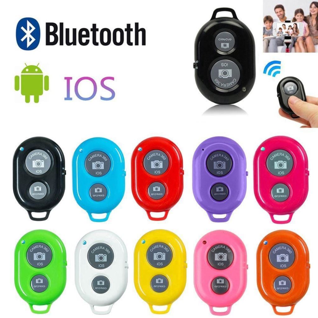 Xả hàng - Remote Chụp Ảnh Cho Điện Thoại Bluetooth Shutter -Dc1252