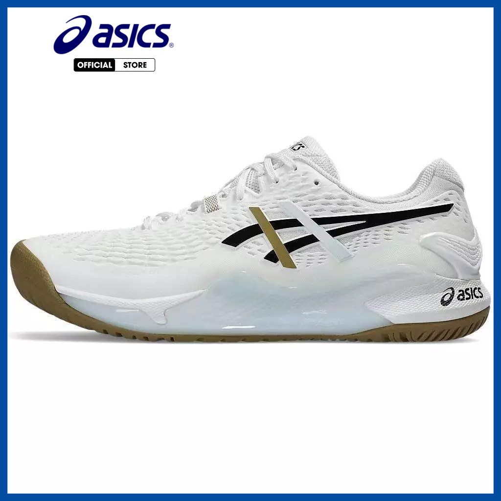Giày tennis thể thao asics nam gel-resolution 9 x hugo boss 1041a453.100