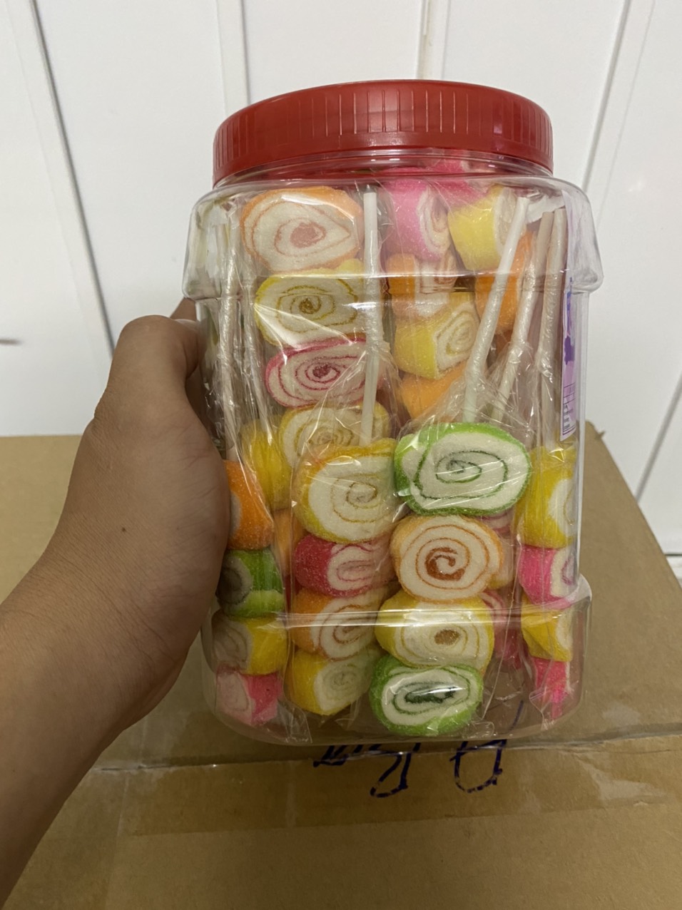 Kẹo Dẻo Que Hương Trái Cây 30 Cây