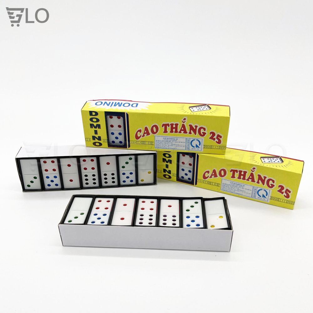 Cờ Domino Giải Trí Loại Đẹp Nhựa Tốt